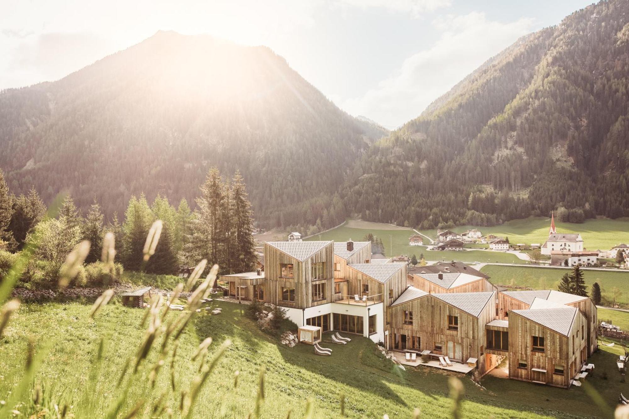 Apparthotel Bio Natur Refugium Blaslahof Santa Maddalena in Casies Kültér fotó