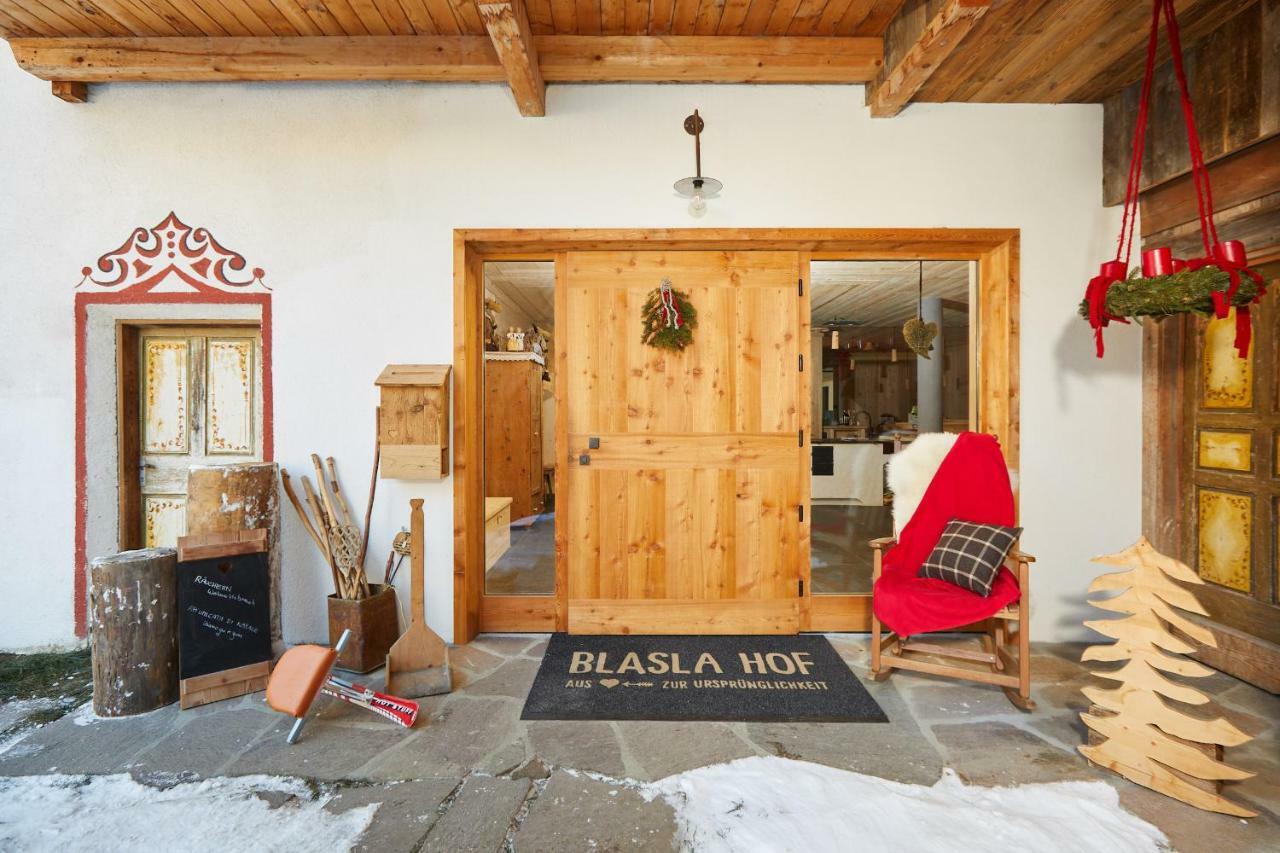 Apparthotel Bio Natur Refugium Blaslahof Santa Maddalena in Casies Kültér fotó